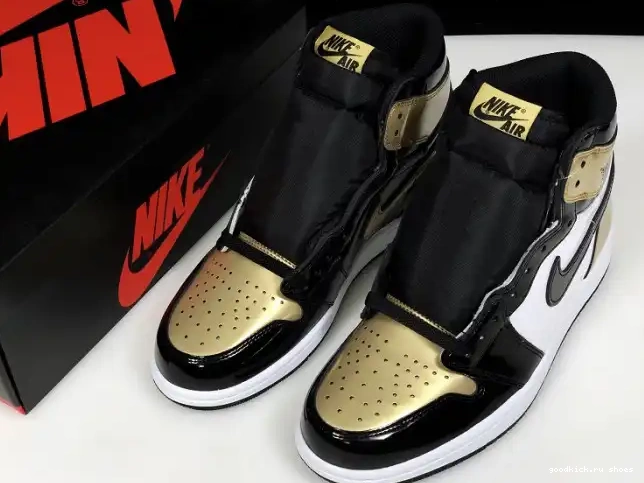Rep 1 Air Toe High Jordan 861428-007 Glod Retro 0514